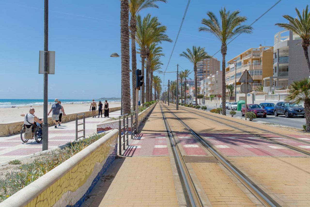 Apartamento Secuoya 1 Linea Del Mar El Campello Bagian luar foto