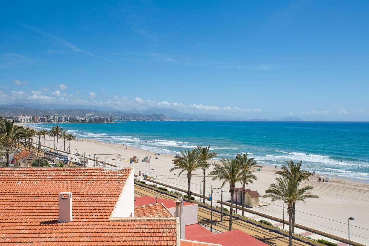 Apartamento Secuoya 1 Linea Del Mar El Campello Bagian luar foto